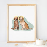 Pet Portrait - Custom Line Drawing