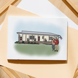 Home Illustration - Custom Line Drawing