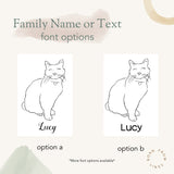 Pet Portrait - Custom Line Drawing